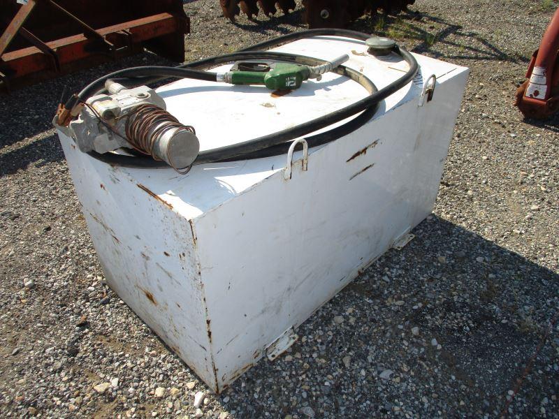 100 gallon fuel tank with 12 volt pump