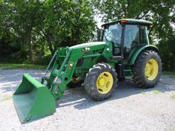 John Deere 5085E with Loader SN 1LV5085EAEY242321