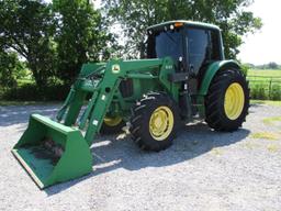 John Deere 6420 with Loader SN L06420H423755