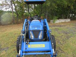 New Holland Boomer 50 With Loader SN 2105012874