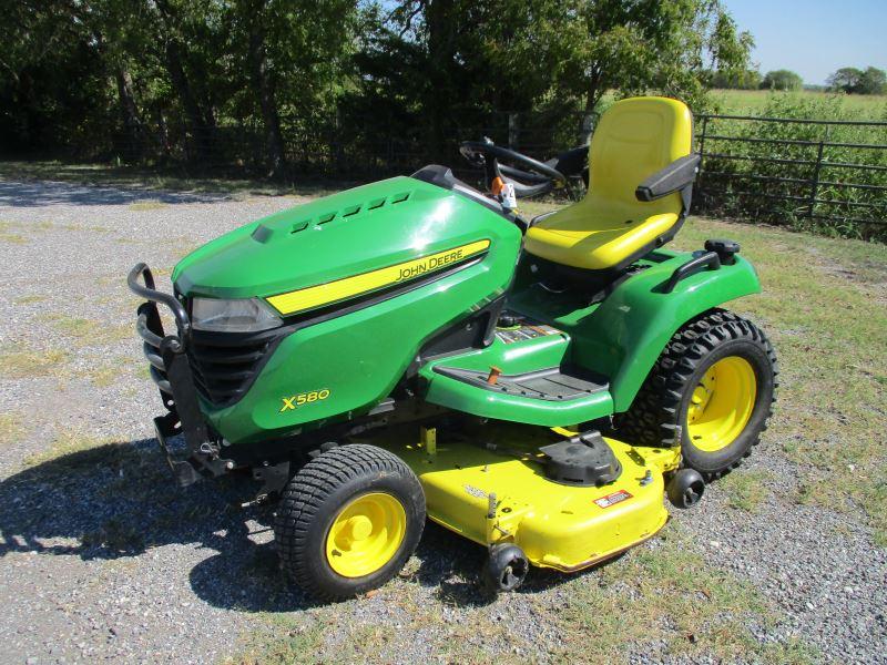 JOhn Deere X580 SN 1M0X580AEGM113579