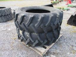 (2) 16.9x28 Good Year DuraTorque R-1 Tires