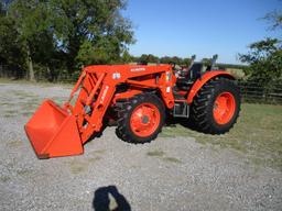 Kubota M6060 with Loader SN 64078