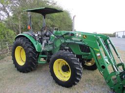 John Deere 5525 with Loader SN LV5525S250067