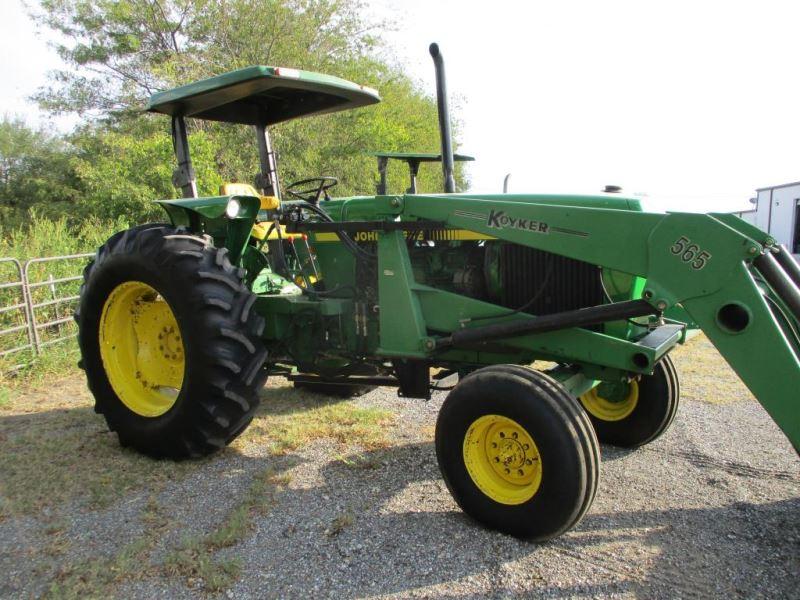 John Deere 2955 with Loader SN COVERED