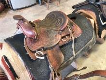 12" Kids Saddle