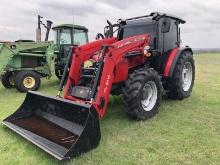 Massey Ferguson 4708 MFWD with Cab/Loader