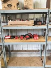 Shelf and Milwaukee Tools