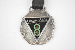 Oldsmobile Automobile Enamel Metal Watch Fob