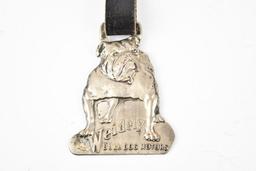 Weidely Bull Dog Motors Metal Watch Fob