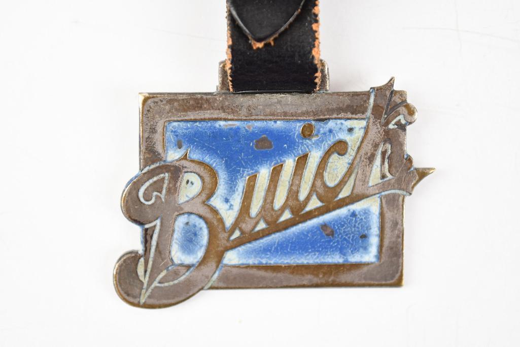 Buick Automobile Enamel Metal Watch Fob