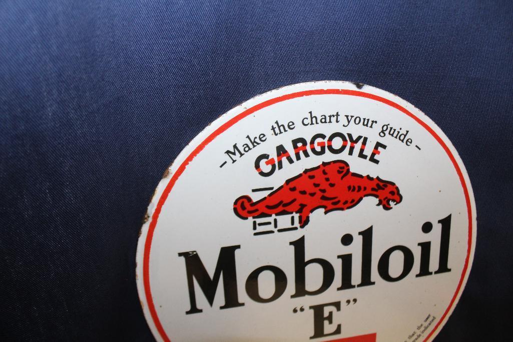 Mobil oil gargoyle ?E? For Ford cars sign