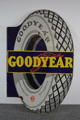 Goodyear Porelain Flange SIgn (TAC)