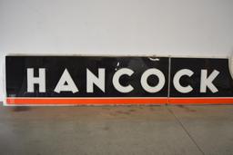 Hancock (Gasoline) Large Plastic Sign