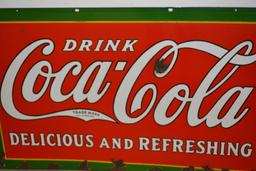 Drink Coca-Cola Delicious and Refreshing Sign TAC