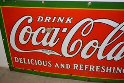 Drink Coca-Cola Delicious and Refreshing Sign TAC