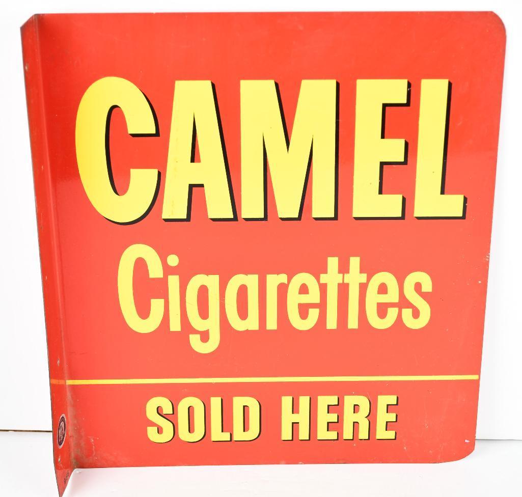 Camel Cirgarettes Sold Here Metal Sign