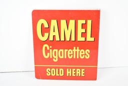 Camel Cirgarettes Sold Here Metal Sign