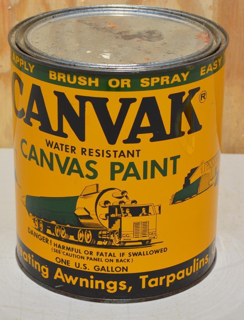 Canvak Canvas Paint Gallon Can