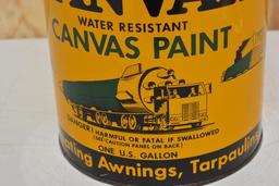 Canvak Canvas Paint Gallon Can