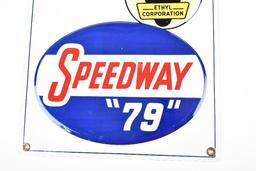 This Pump Contains Speedway "79" w/Ethyl logo Sign (TAC)