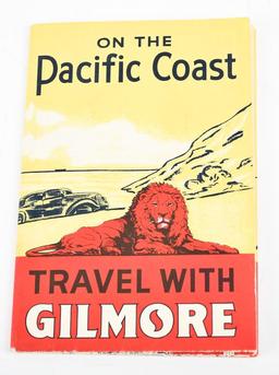 Circa 1930 Gilmore California Road Map