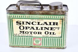 Sinclair Opaline Motor Oil Half Gallon Flat Can