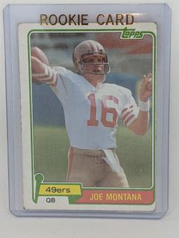 1981 Topps Joe Montana Rookie Card
