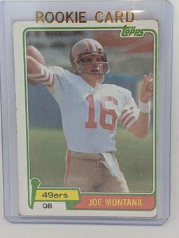 1981 Topps Joe Montana Rookie Card