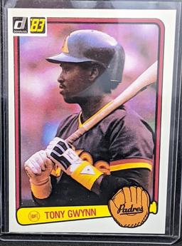 Lot of 2 1983 Tony Gwynn Rookie Cards Topps & Donruss