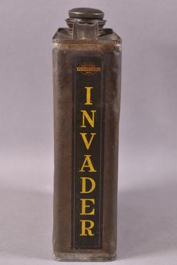 Invader Oil "D" Automobiles One Gallon Can