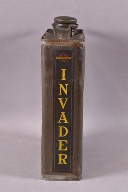 Invader Oil "D" Automobiles One Gallon Can