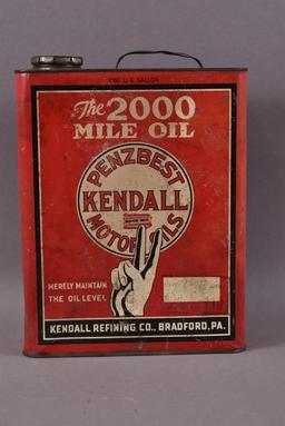 Kendall Penzbest Motor Oil One Gallon Can