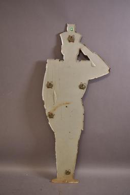 Porcelain Soldier (paint) Sign (TAC)