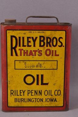 Riley Bros. Separator Oil One Gallon Can