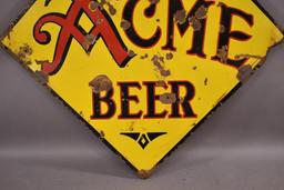 Drink Acme Beer Porcelain Sign