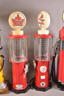 5-Toy Gas Pumps and Lights