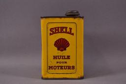 Shell Huile Pour Moteurs Metal Can