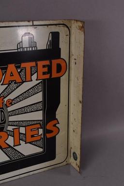 Consolidated Batteries Metal Sign (TAC)