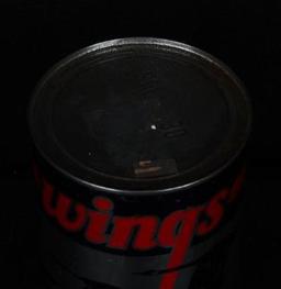 Wings w/Logo One Quart Round Metal Can