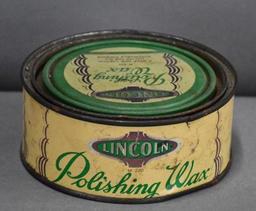 Lincoln Polishing Wax 6 oz. Metal Can