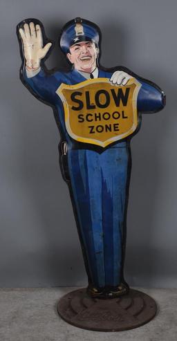 Coca-Cola Policeman Crossing Sign (TAC)