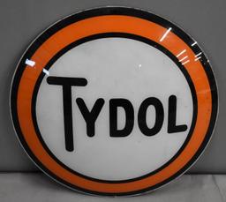 Tydol (gasoline) 15" Single Globe Lens