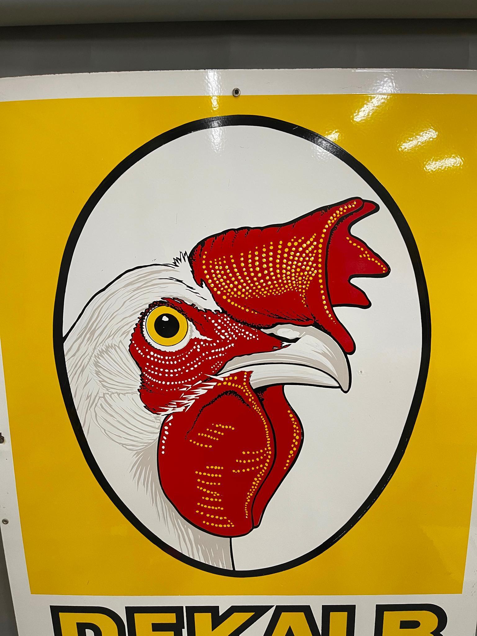 Dekalb (chicken) Porcelain Sign (TAC)