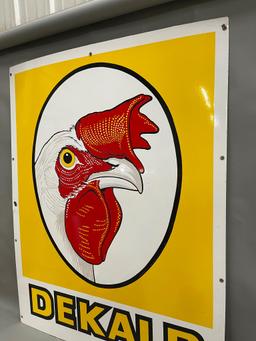 Dekalb (chicken) Porcelain Sign (TAC)