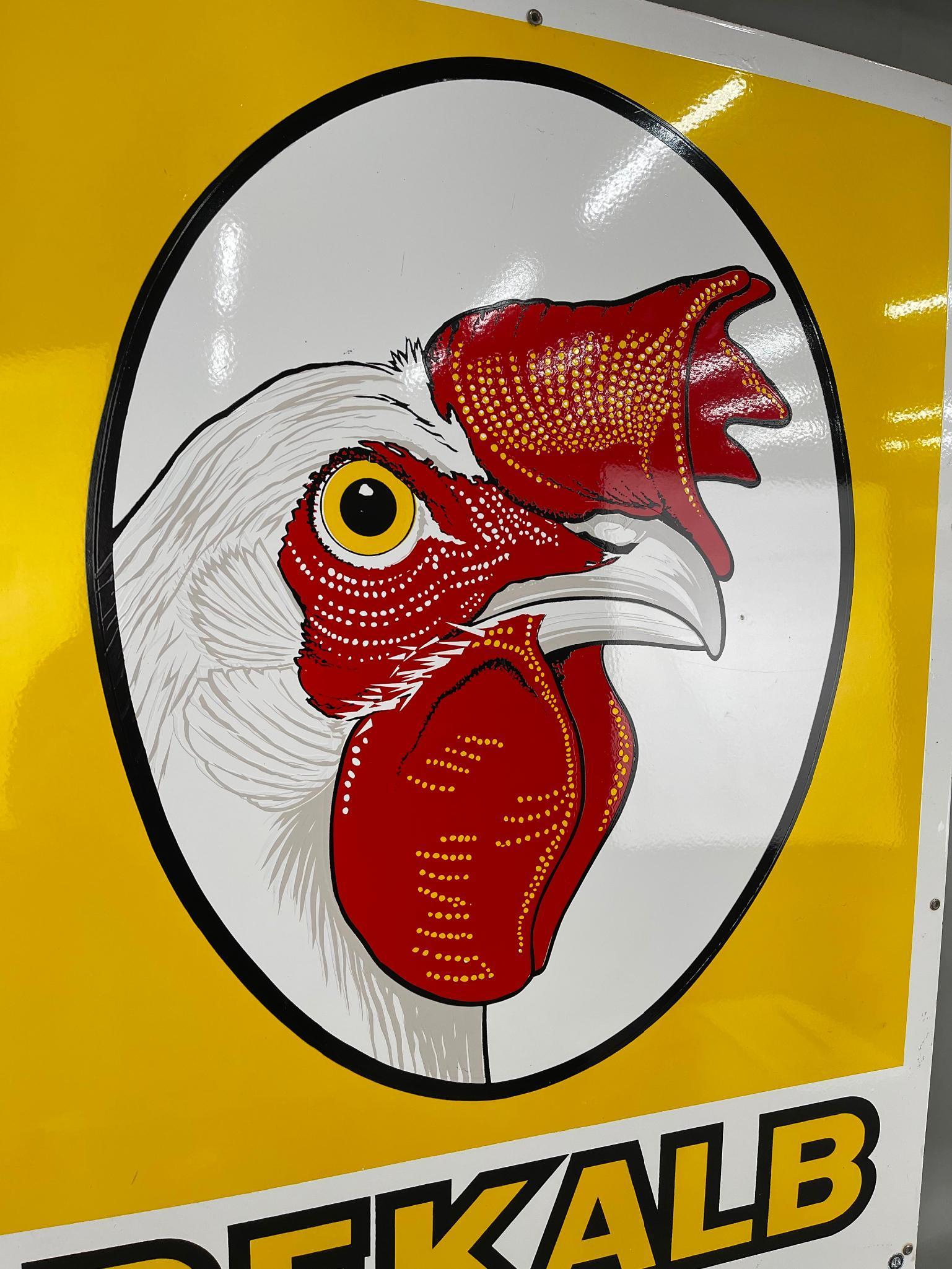 Dekalb (chicken) Porcelain Sign (TAC)