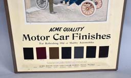 ACME Quality Motor Car Finishes Celluloid Sign (TAC)