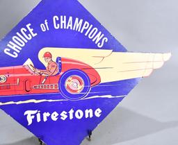 Firestone Choice of Champions w/Indy Car Cardboard Tire Insert