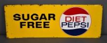 Sugar Free Diet Pepsi Metal Sign (TAC)
