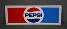 Pepsi w/Logo Metal Sign (TAC)